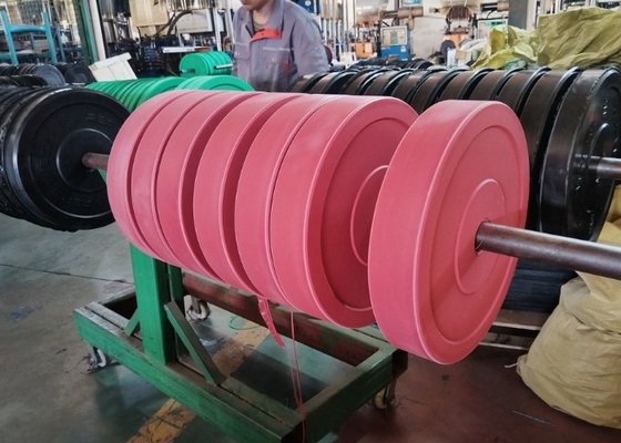 鉄のバーベルの重量プレート 5kg-20kg 強さと耐久性のためにオプション