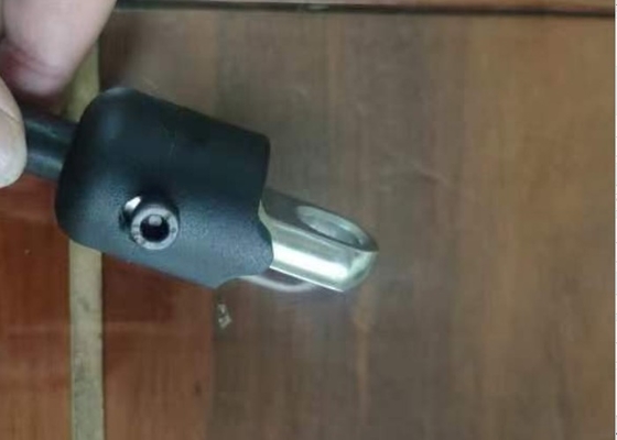 黒いジムワイヤロープは,抵抗訓練のために運動で柔らかいです