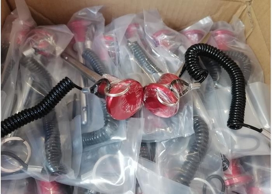 伸縮性があるばねロープとのプラスチック帽子の体育館装置の部品の重量のセレクターPin